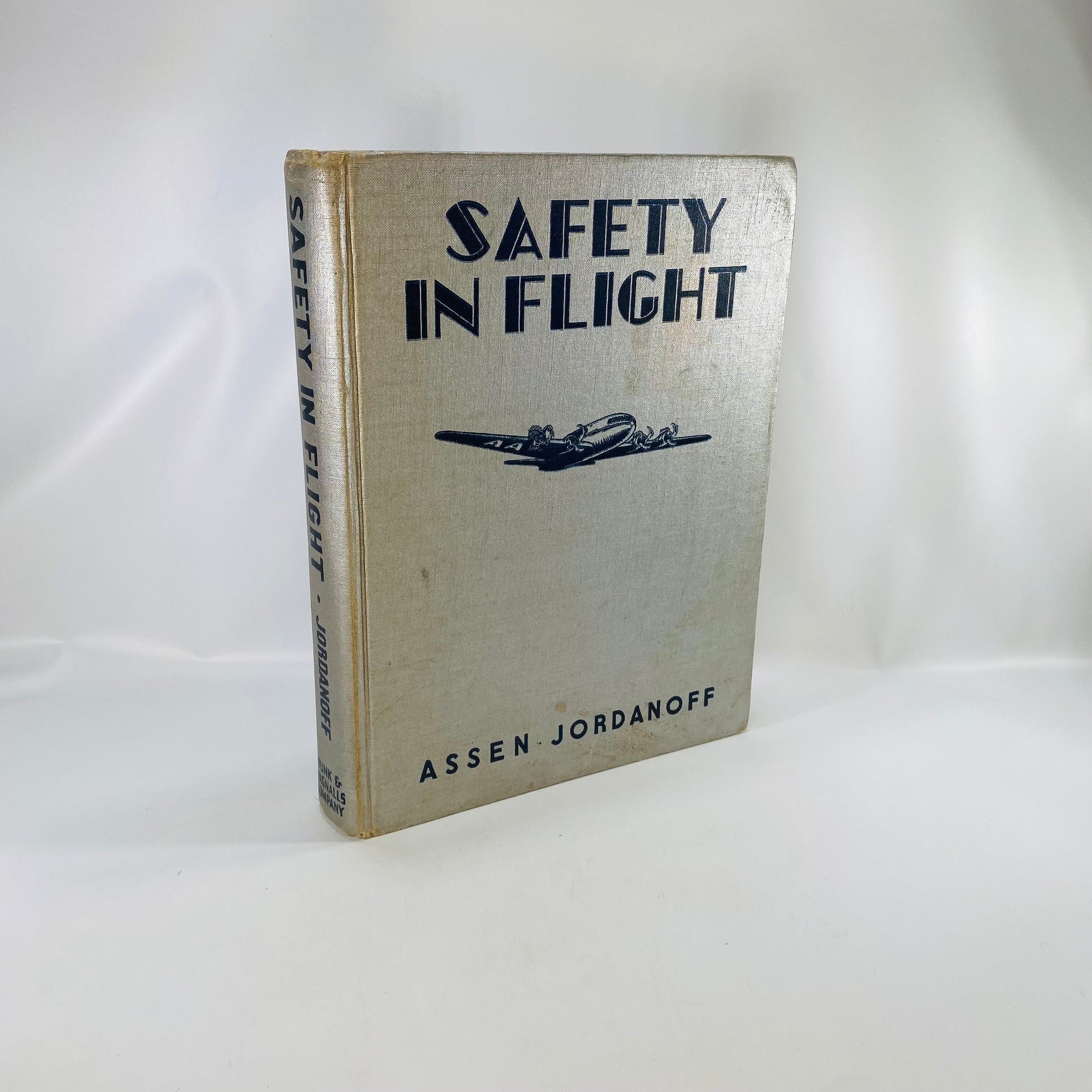 Safety In Flight by Assen Jordan 1942 Funk and Wagnalls Company Vintage Book