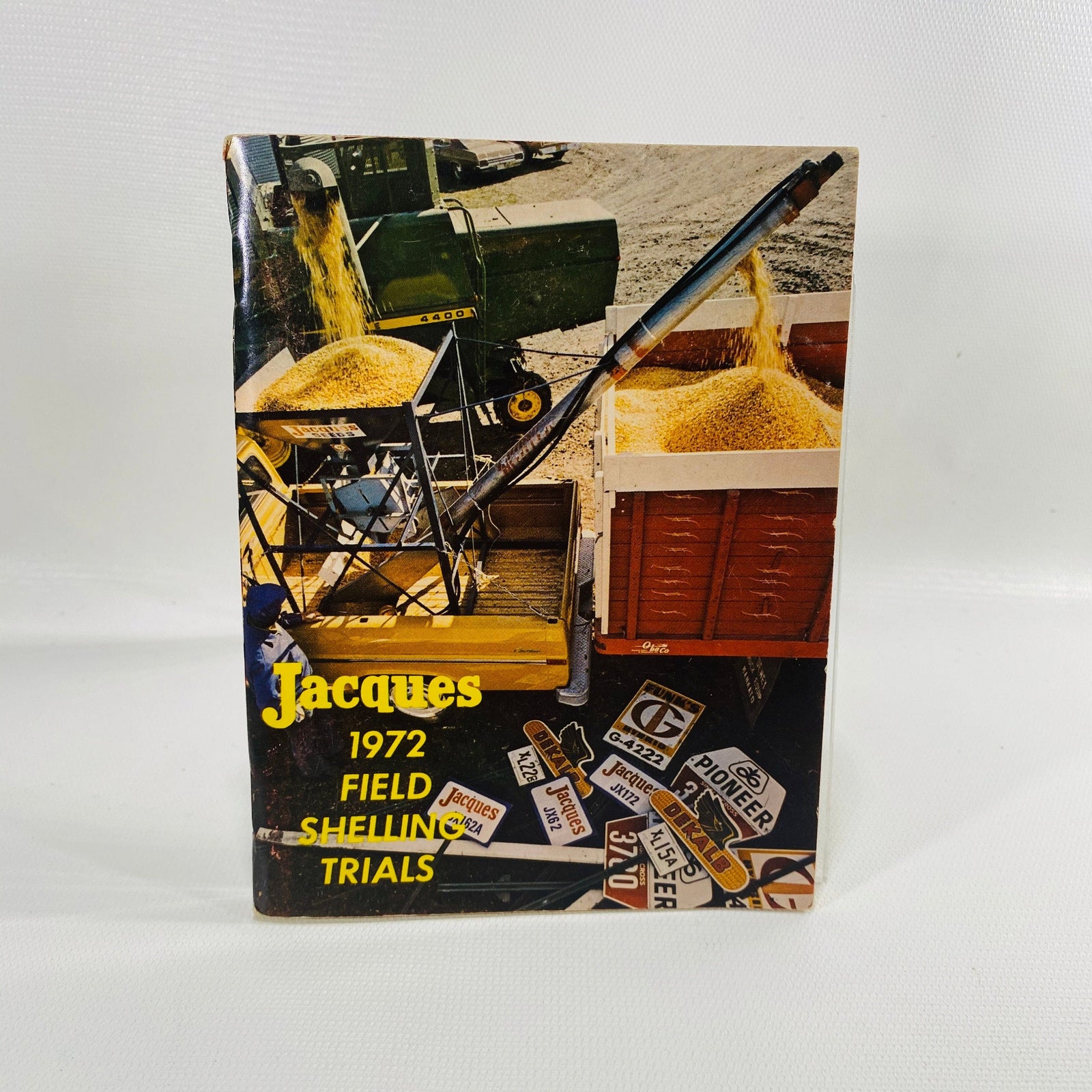 Jacques 1972 Field Shelling Trials by The Jacques Seed Company Vintage Pamphlet
