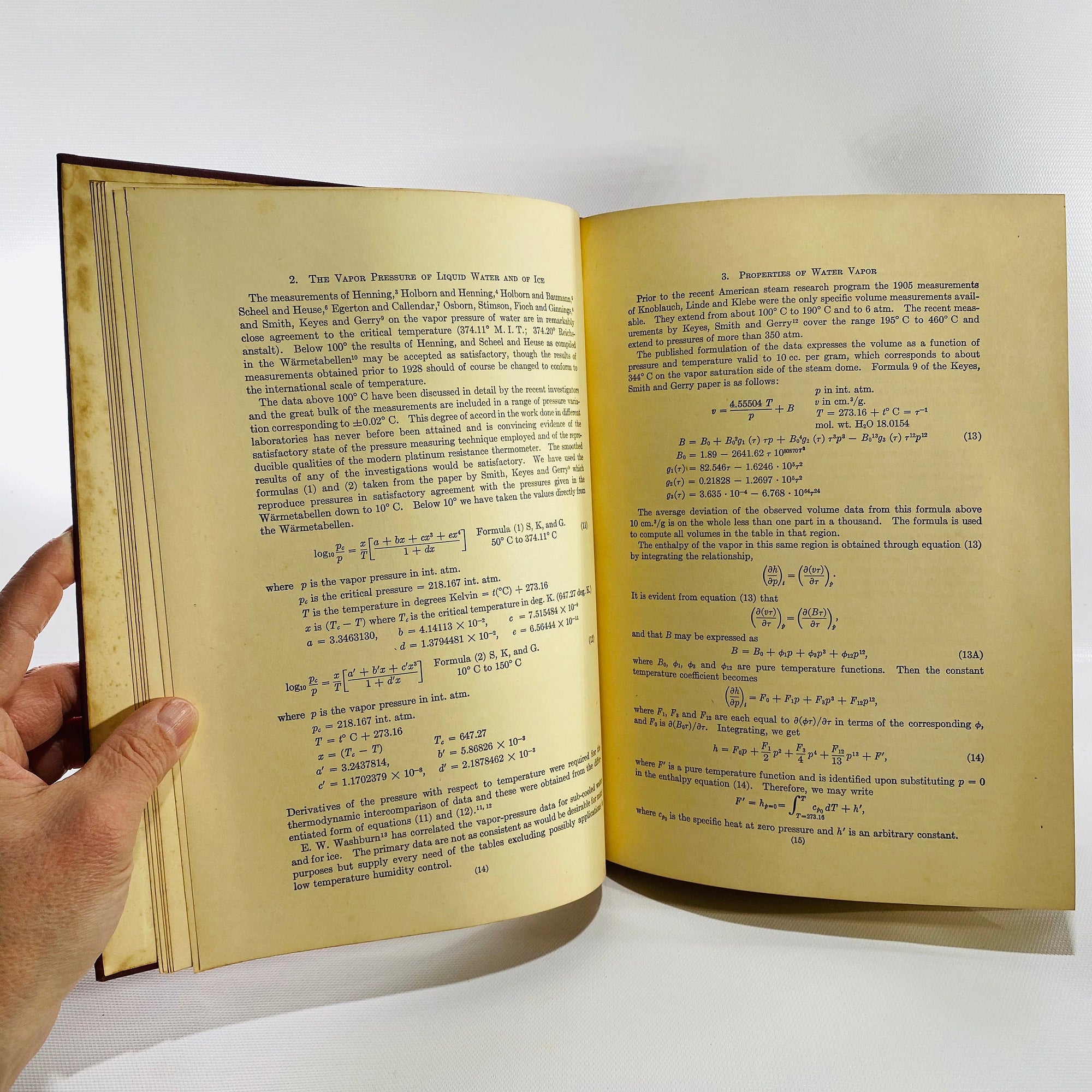 Thermodynamic Properties of Steam by John Wiley and Sons