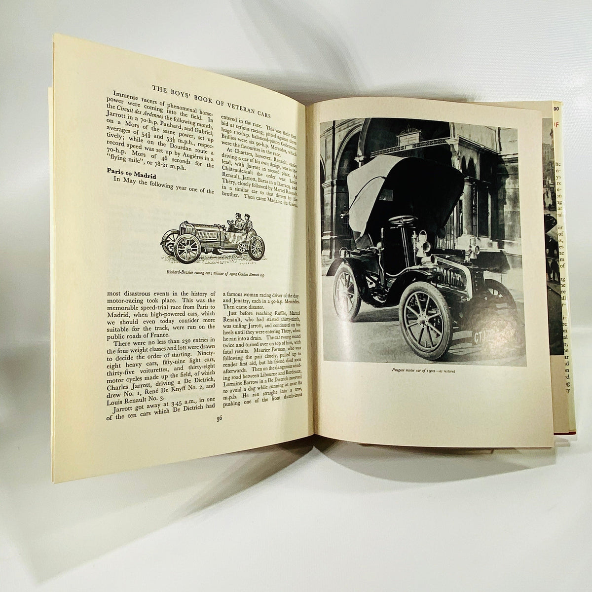 The Boy's Book of Veteran Cars by Ernest F. Carter 1959