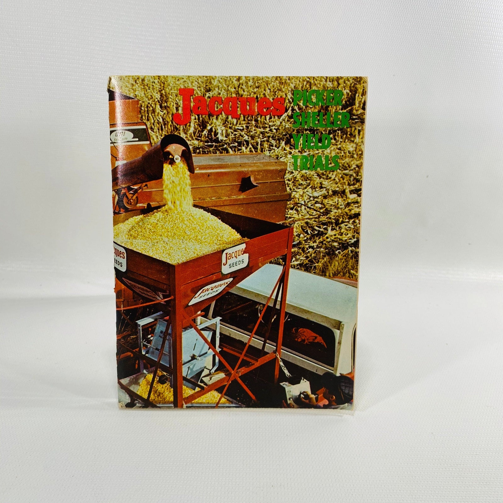 Jacques Picker Sheller Yield Trails 1971 Vintage Pamphlet