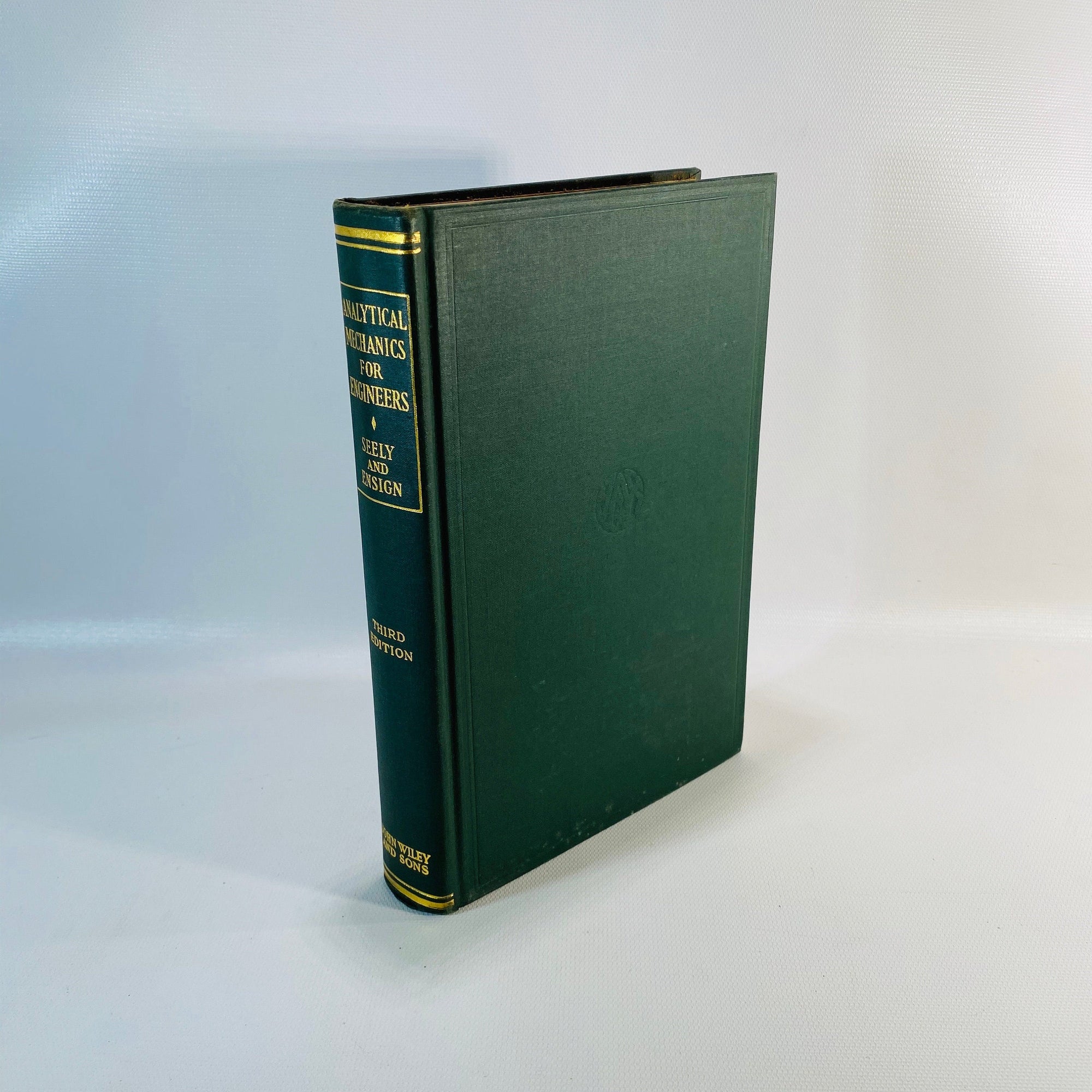 Analytical Mechanics for Engineers Third Edition by Seely and Ensign 1944
