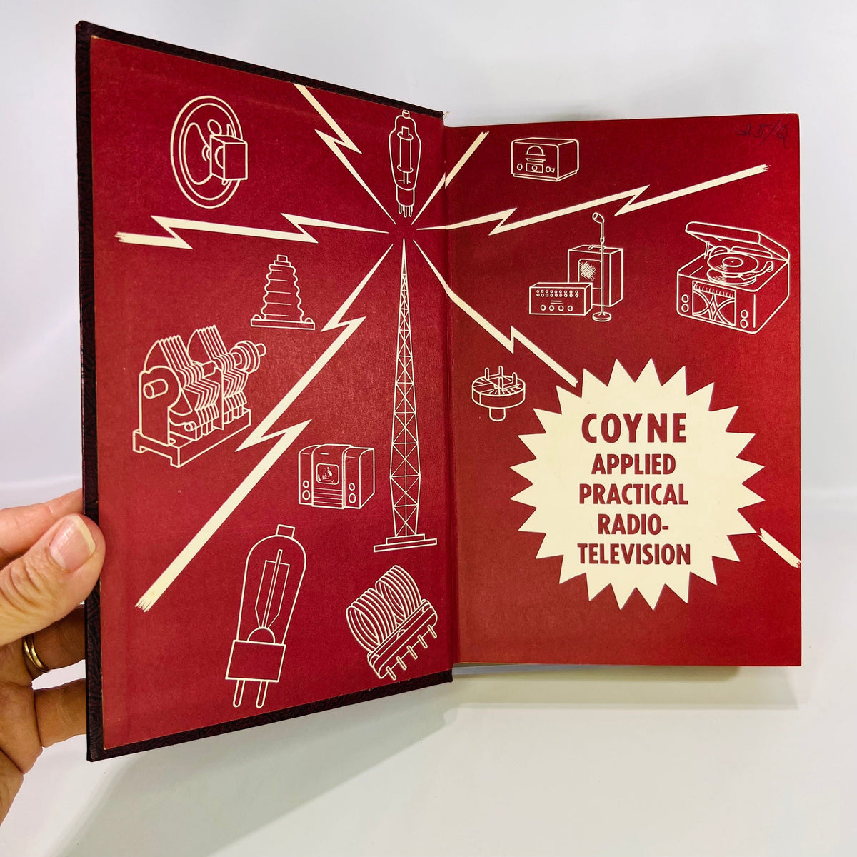 Practical Television Servicing & Trouble Shooting Manual by Technical Staff 1957 Book Number Three Coyne Electrical and Radio School