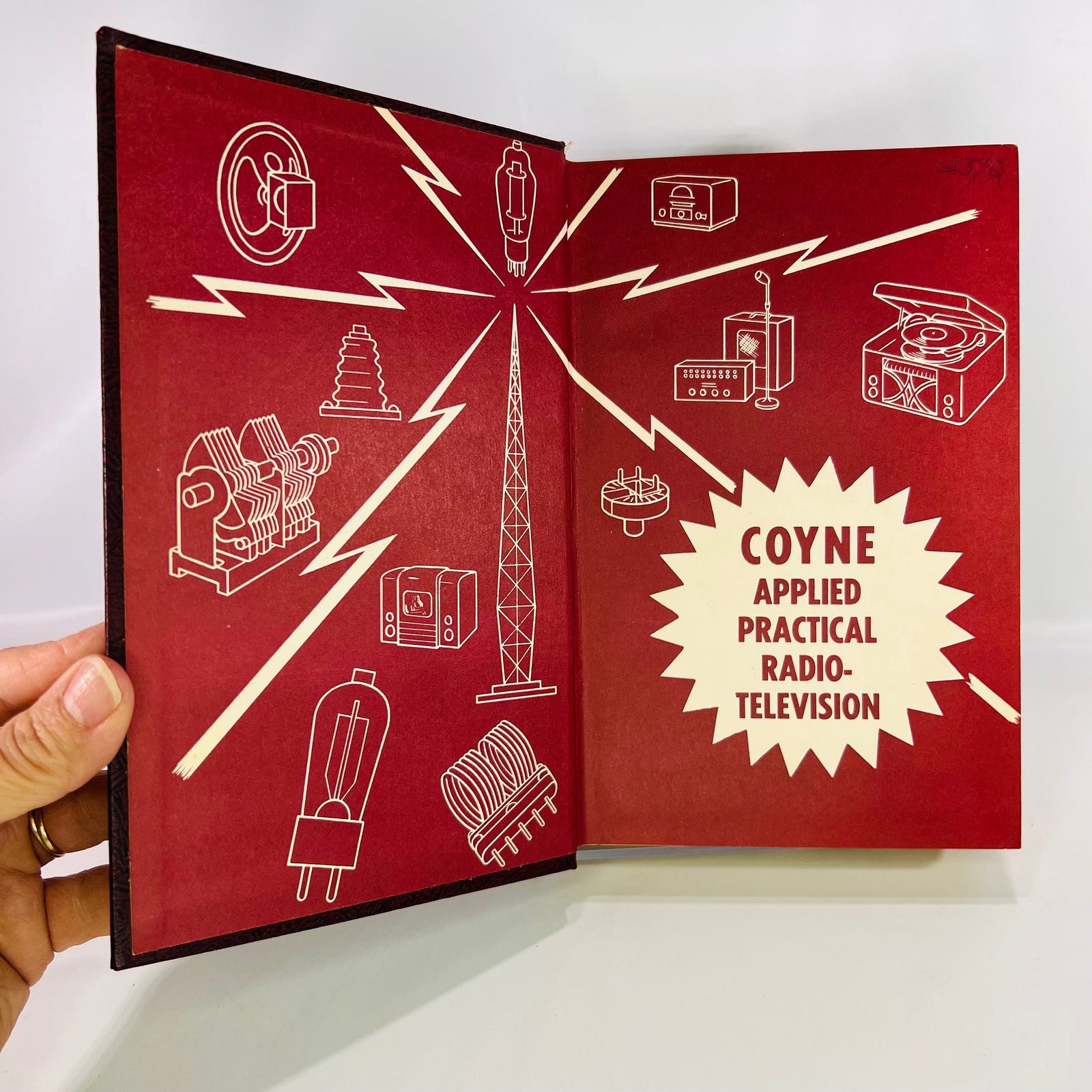 Practical Television Servicing & Trouble Shooting Manual by Technical Staff 1957 Book Number Three Coyne Electrical and Radio School