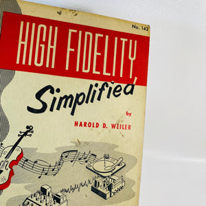High Fidelity Simplified by Harold Weiler 1954 Cat. 142