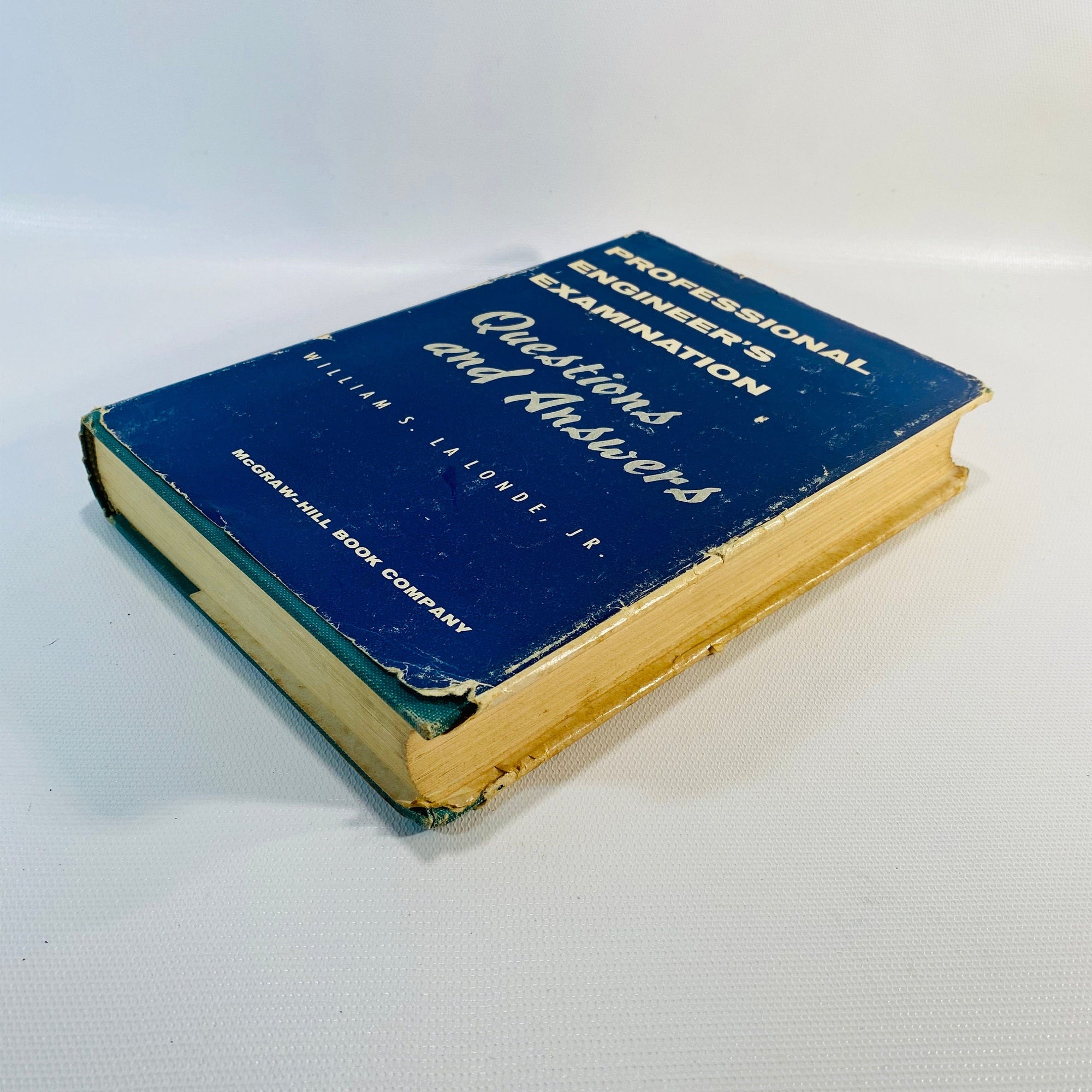 Professional Engineer's Examination Questions & Answers by William LaLonde Jr 1956