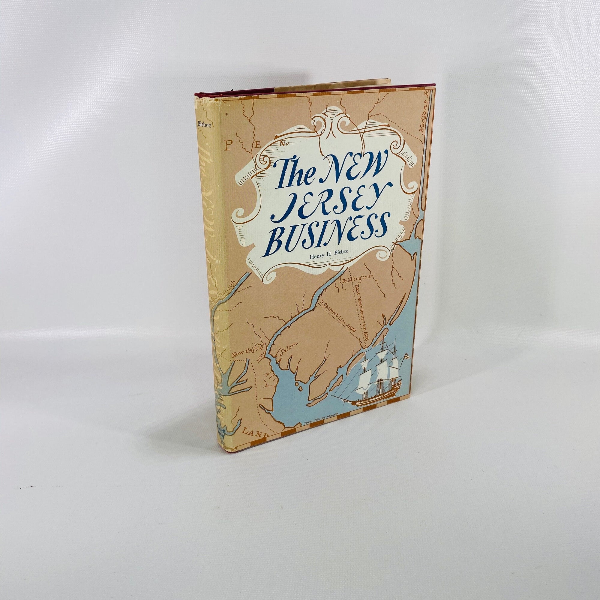 The New Jersey Business by Henry H. Bisbee 1963 Vintage Book