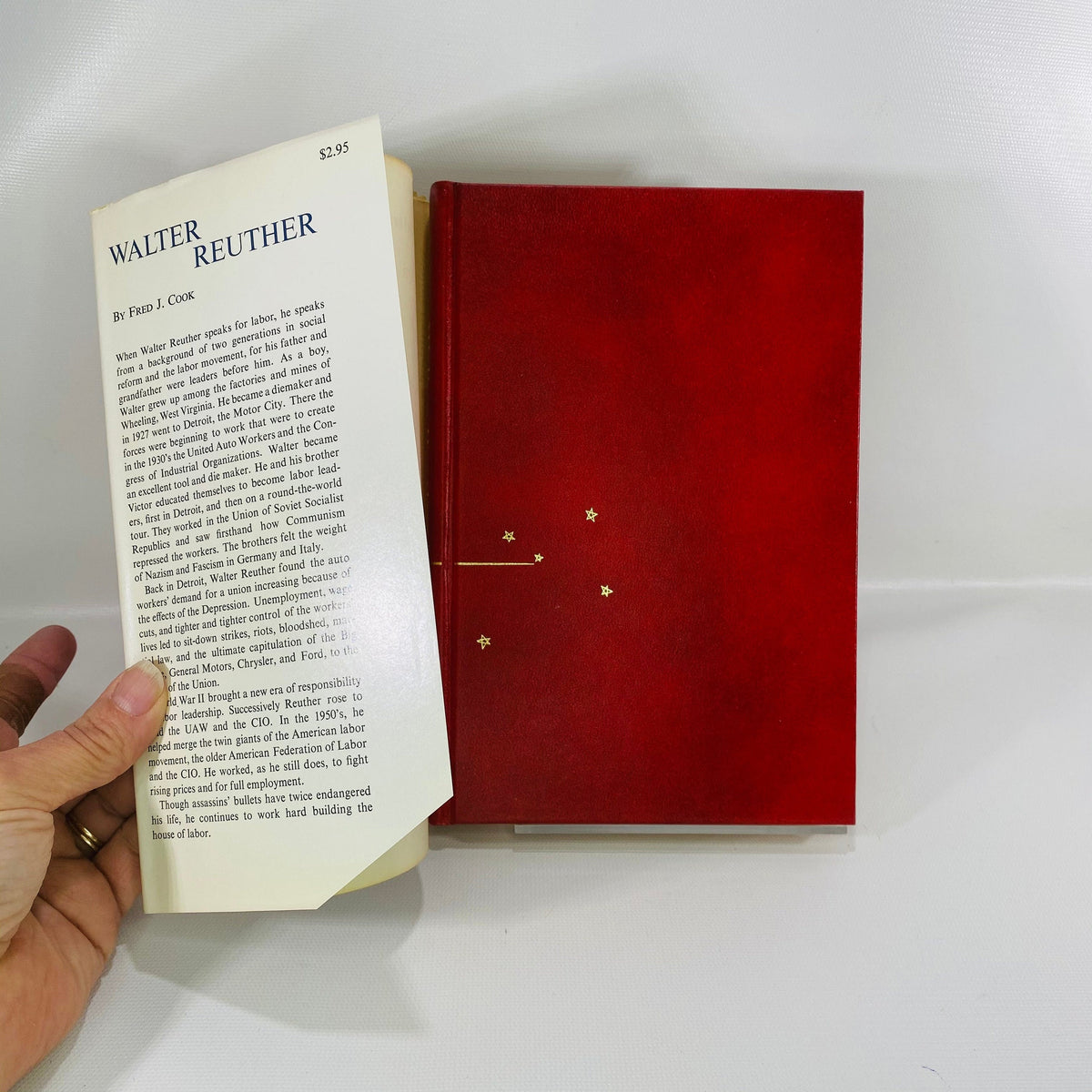 Building the House of Labor Walter Reuther by Fred Cook 1963 Encyclopedia Britannica Inc Vintage Book