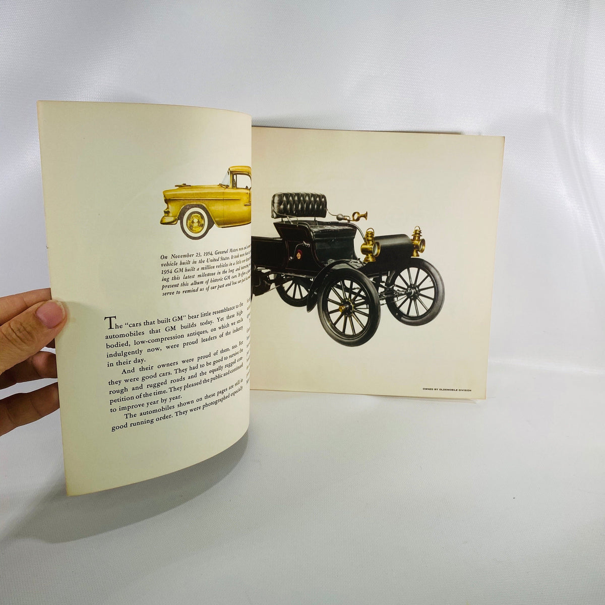 Cars That GM Built an Album of Historic General Motors Cars 1954 Vintage Book