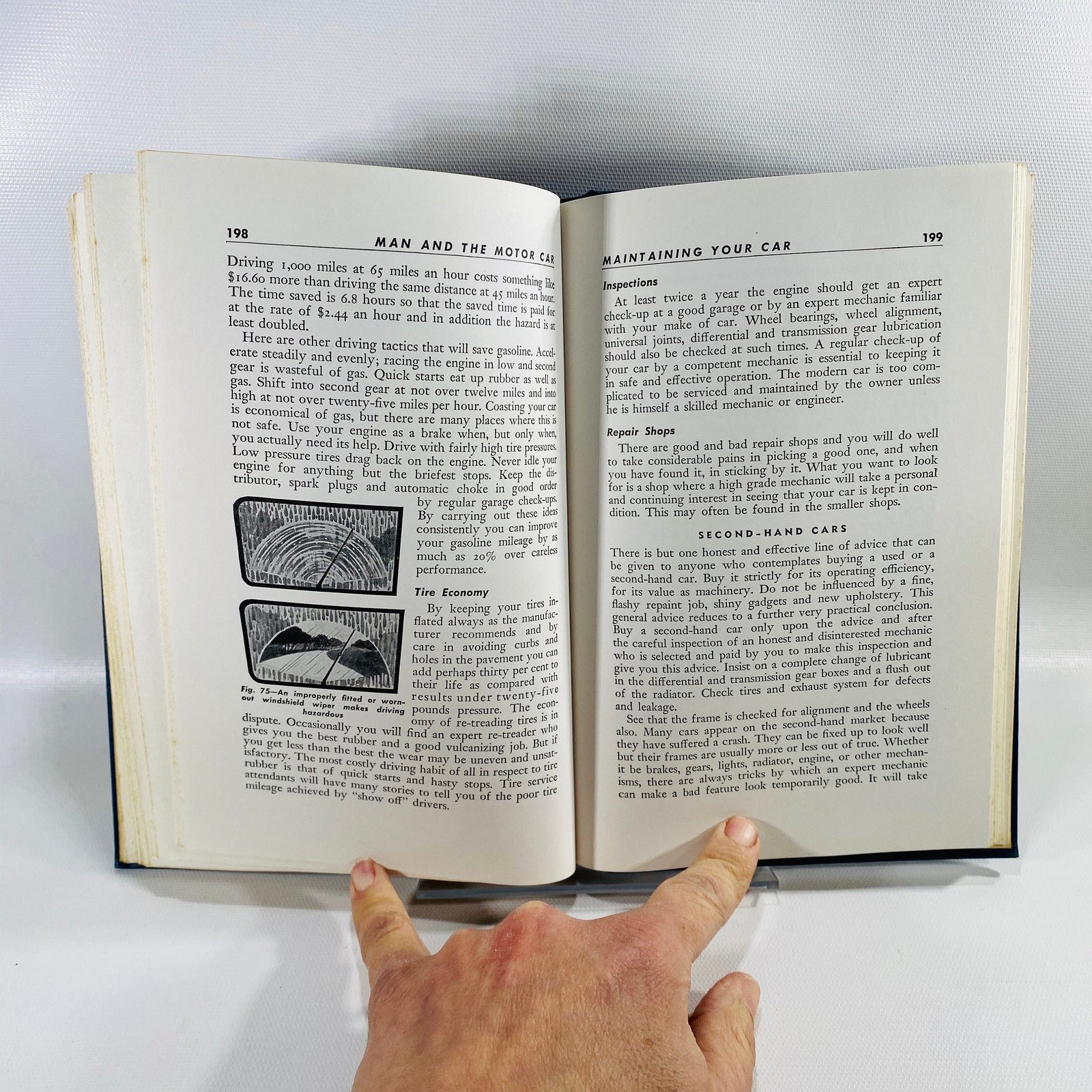 Man and the Motor Car Revised by Albert W. Whitney Published by the State of Wisconsin 1941 Vintage Book