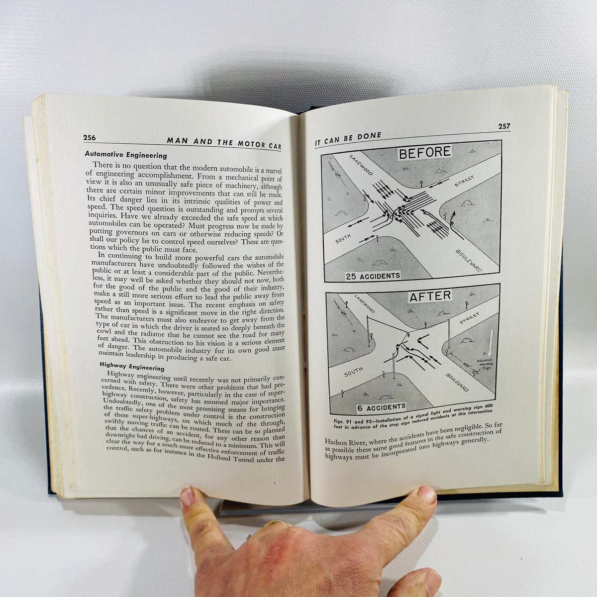 Man and the Motor Car Revised by Albert W. Whitney Published by the State of Wisconsin 1941 Vintage Book