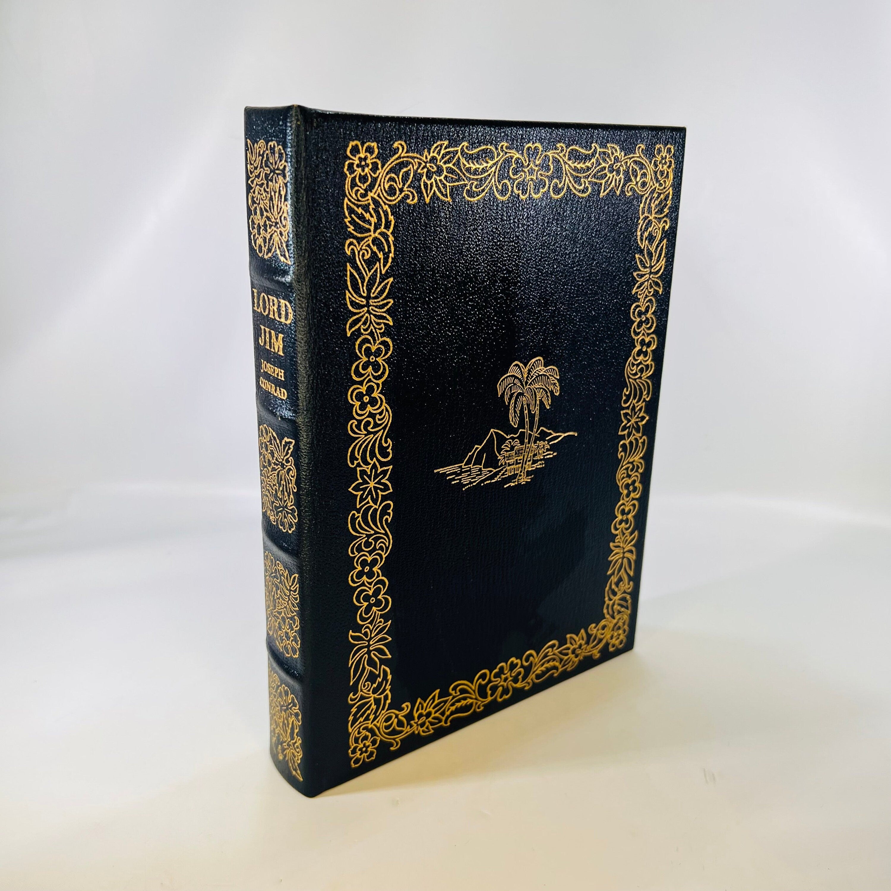 Vintage Lord Jim by Joseph Conrad, Easton Press 2024 1977 Leather Gilded Collectors Edition