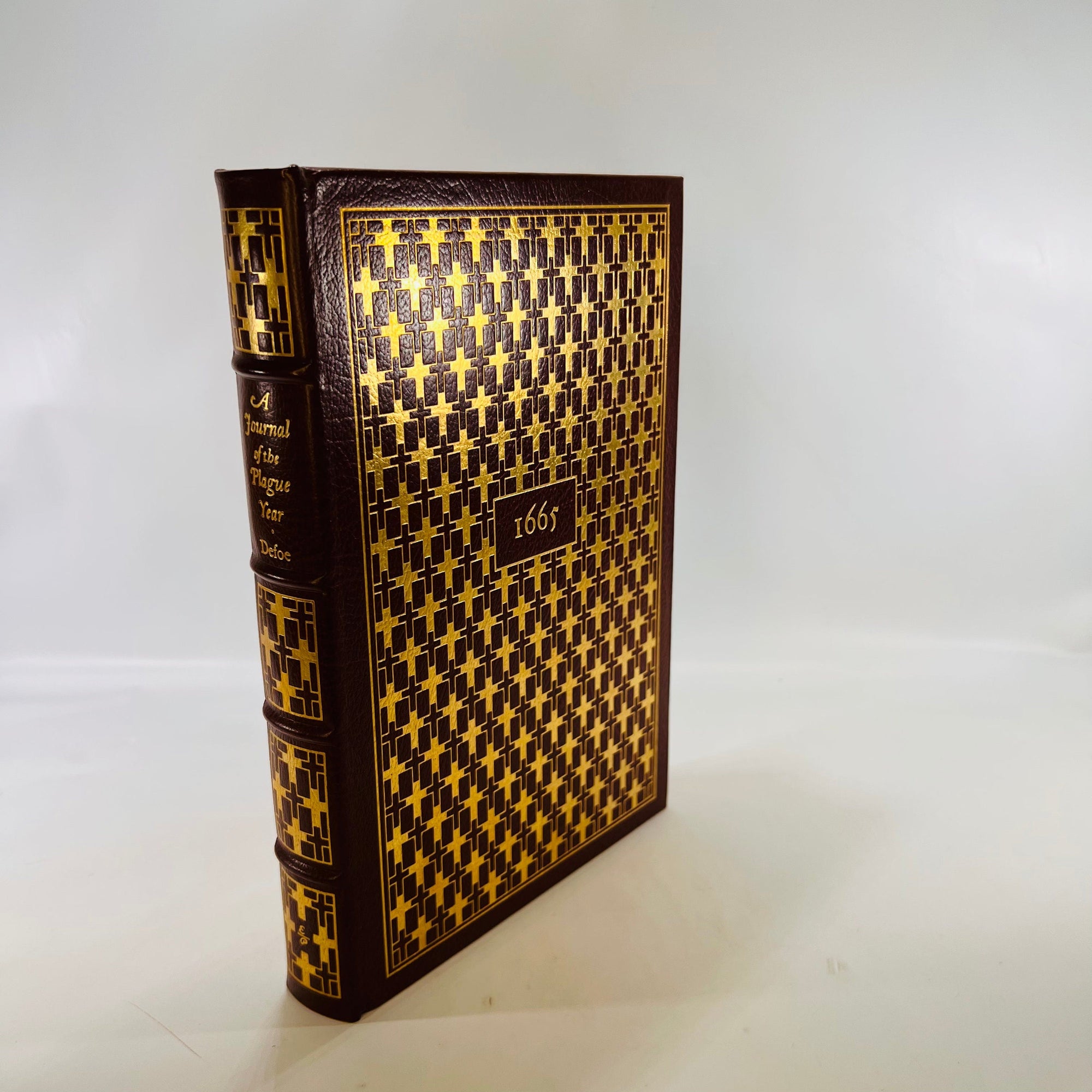 A Journal of the Plague Year 1665 by Danial Defoe 1978 Easton Press part of the 100 Greatest Books