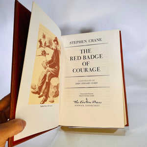 The Red Badge of Courage Stephen Crane 1980 Easton Press part of the 100 Greatest Books