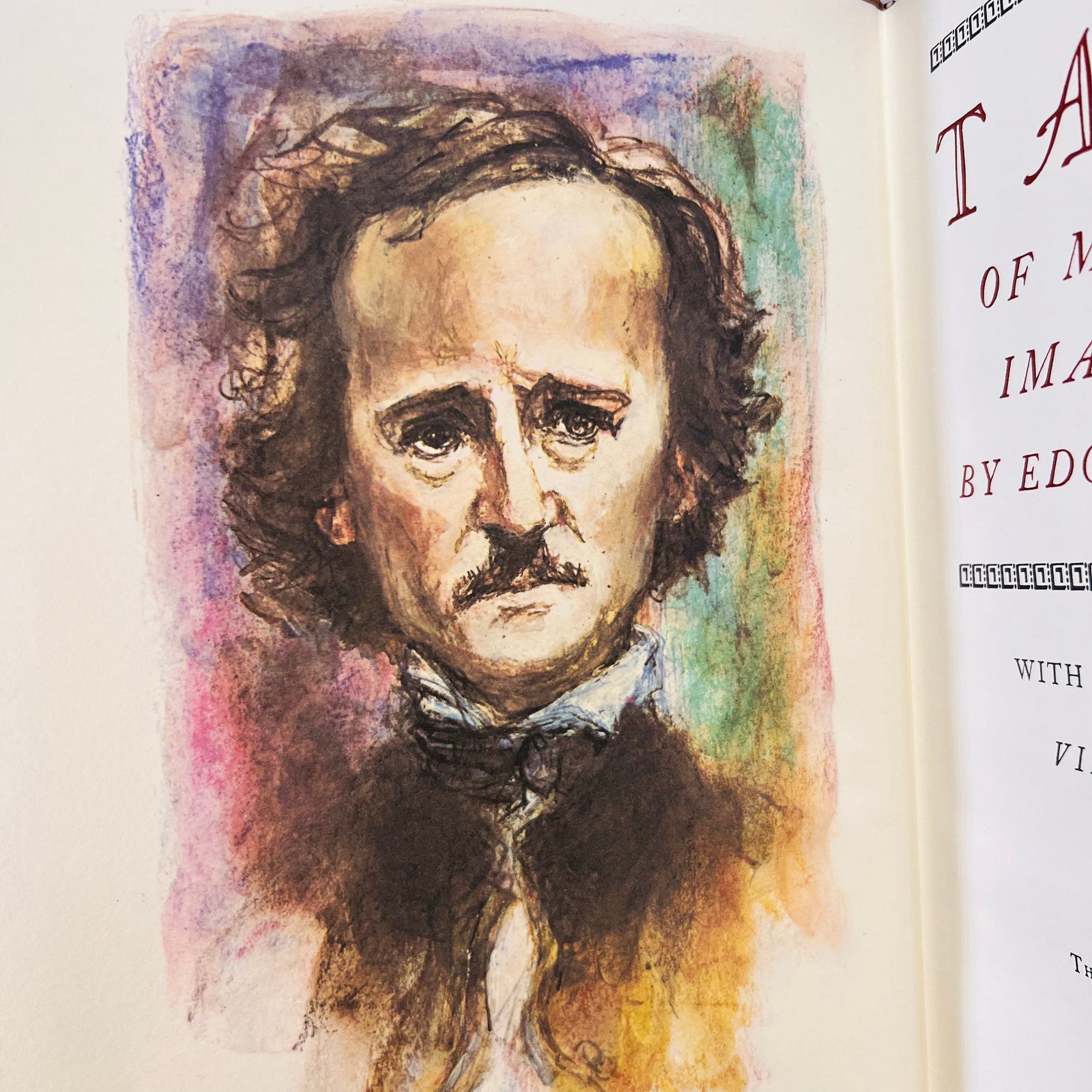 Tales of Mystery & Imagination by Edgar Allan Poe 1975 Easton Press part of the 100 Greatest Books .