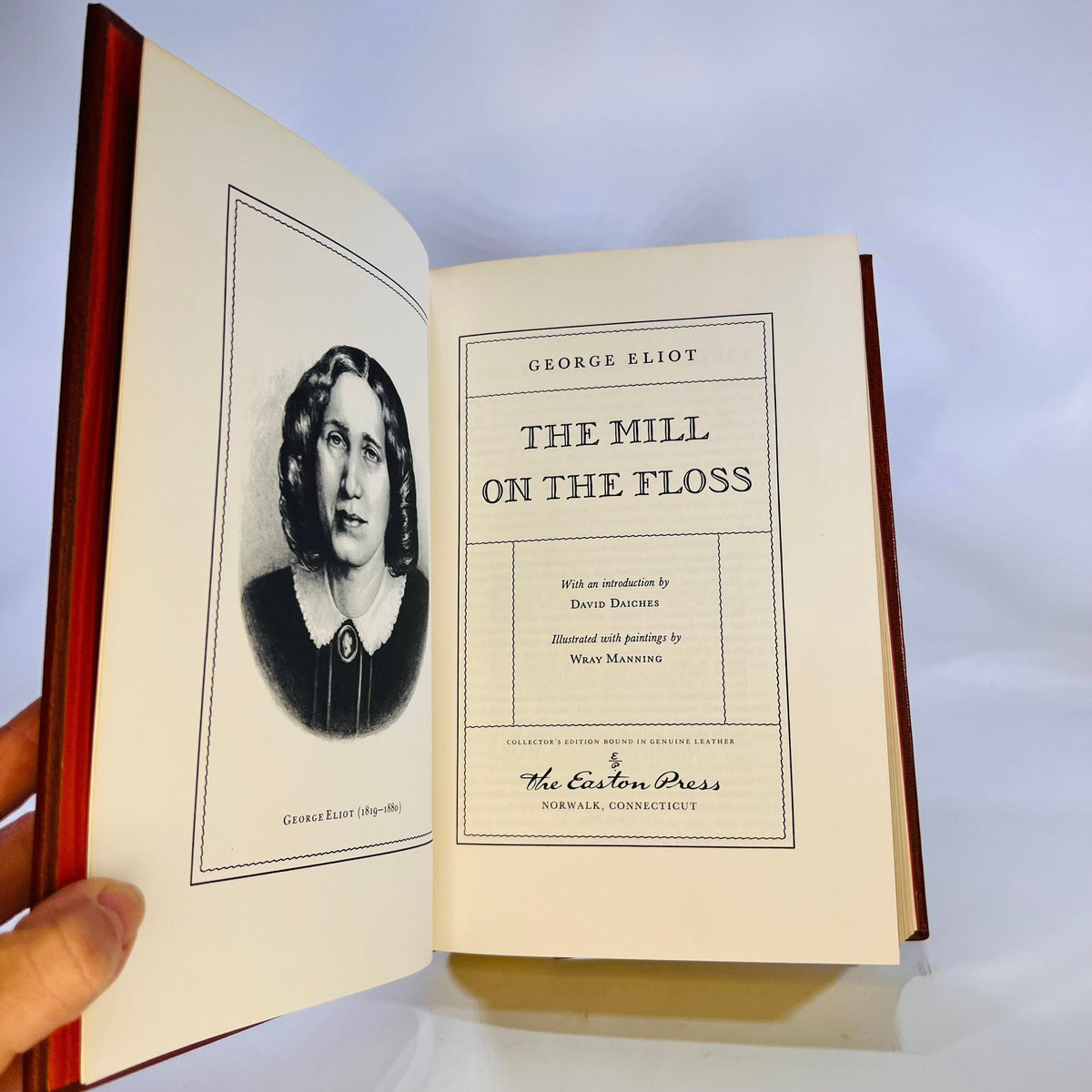 The Mill on the Floss by George Eliot 1980 Easton Press part of the 100 Greatest Books