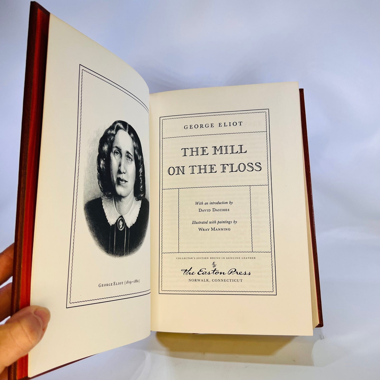 The Mill on the Floss by George Eliot 1980 Easton Press part of the 100 Greatest Books