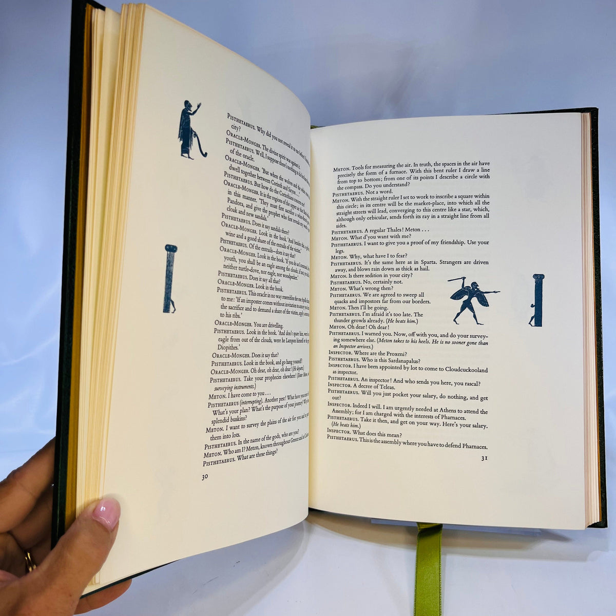 The Birds, The Frogs by Aristophanes introduction by Dudley Fitts 1979 Easton Press part of the 100 Greatest Books