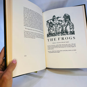The Birds, The Frogs by Aristophanes introduction by Dudley Fitts 1979 Easton Press part of the 100 Greatest Books