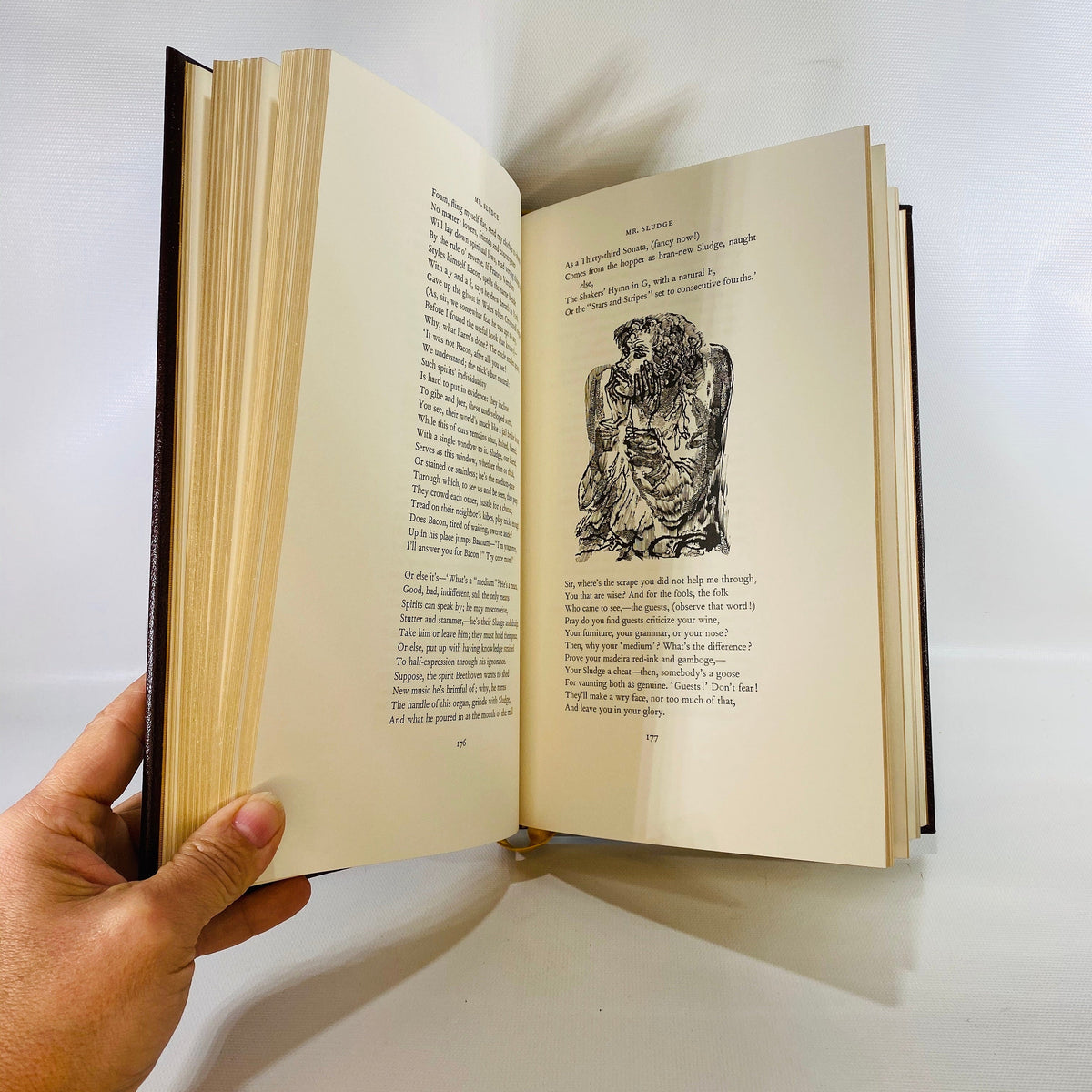 The Poems of Robert Browning illustrated with Wood Engravings 1979 Easton Press part of the 100 Greatest Books