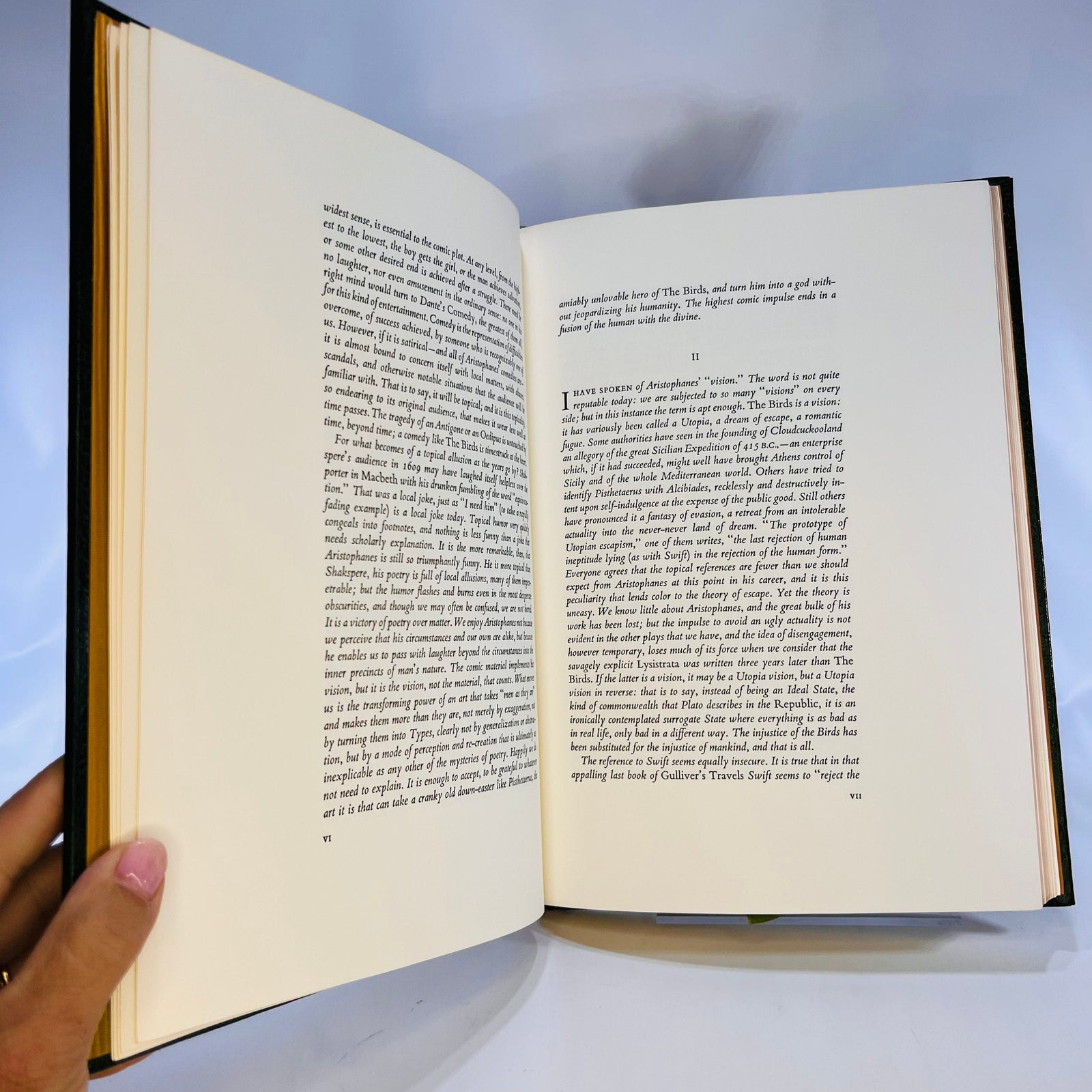 The Birds, The Frogs by Aristophanes introduction by Dudley Fitts 1979 Easton Press part of the 100 Greatest Books