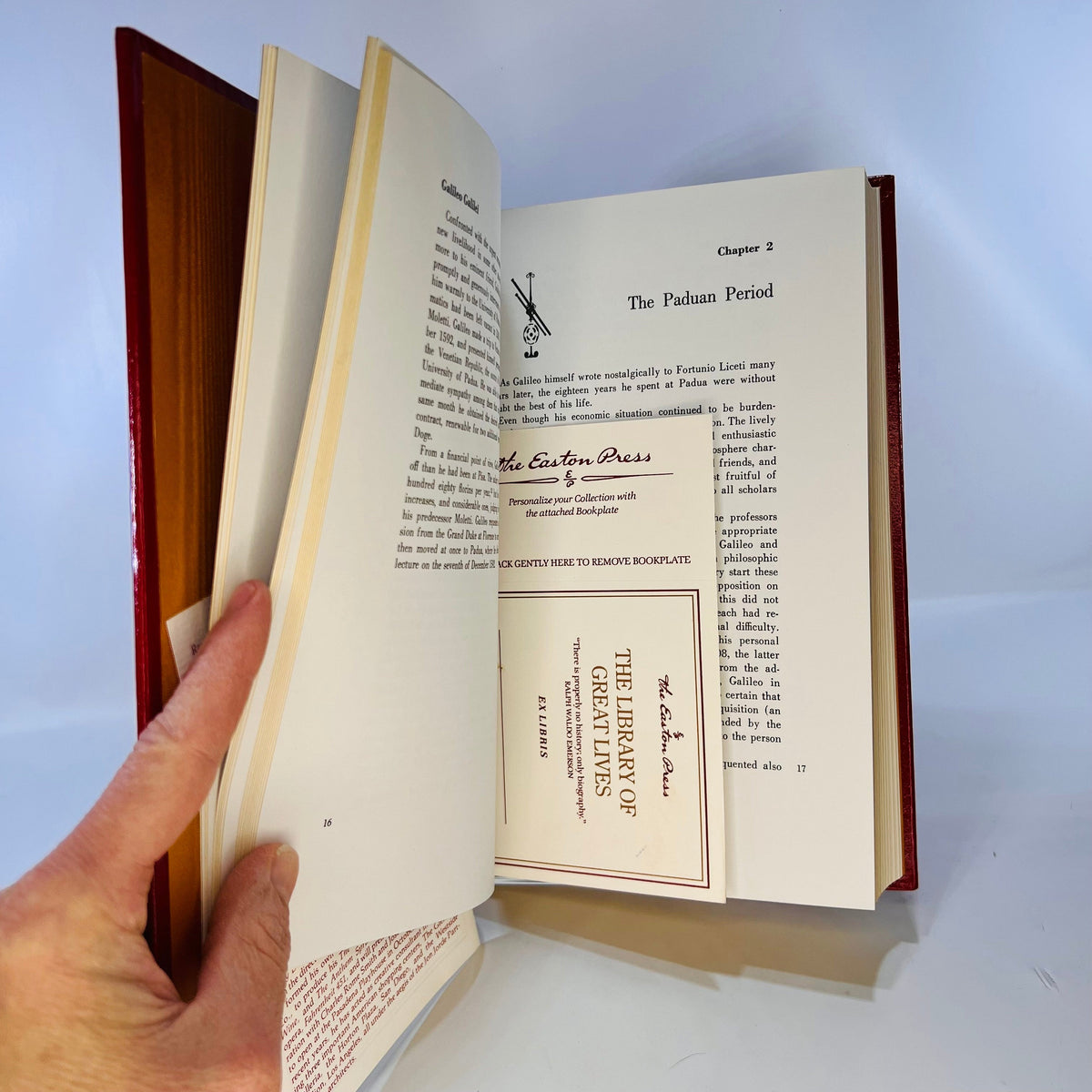 Galileo Galilei A Bio  Inquiry into his Philosophy of Science by Ludovico Geymonat 1990 Easton Press of the 100 Greatest Books