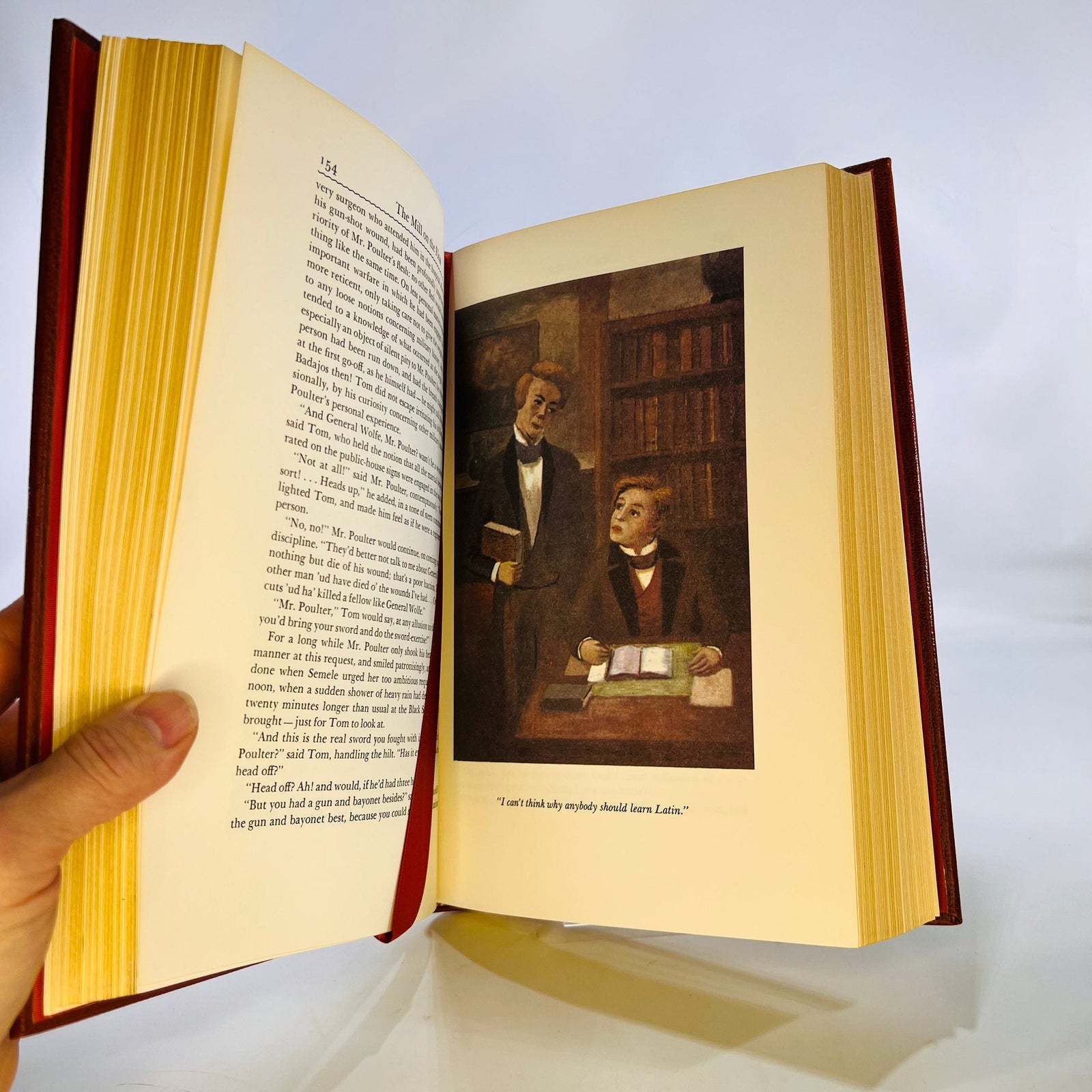 The Mill on the Floss by George Eliot 1980 Easton Press part of the 100 Greatest Books