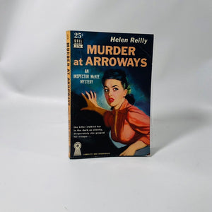 Vintage Paperbacks Murder at Arroways by Helen Reilly Cover Painting by Eddie Chan 1950 A Dell Book 576