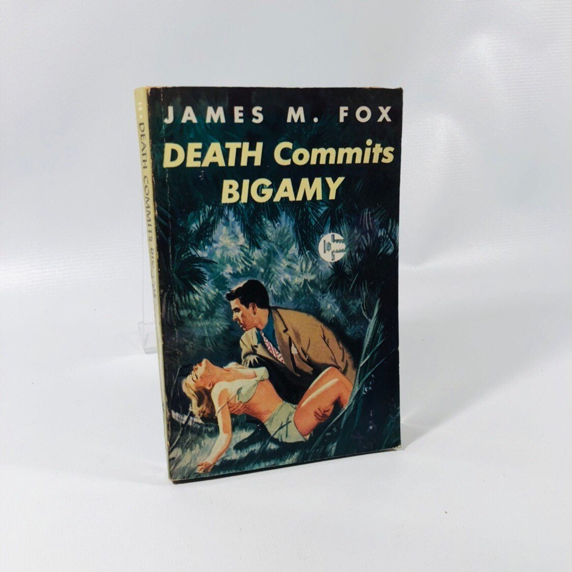 Vintage  Graphic Book Death Commits Bigamy by James M. Fox 1949