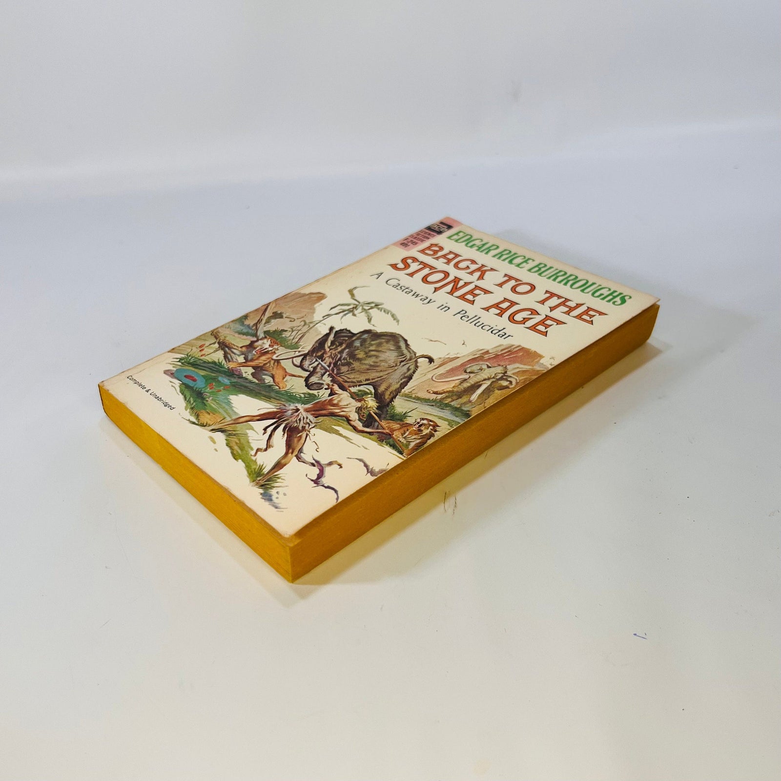 Back to the Stone Age A Castaway in Pellucidar by Edgar Rice Burroughs 1937 Ace Books Inc.