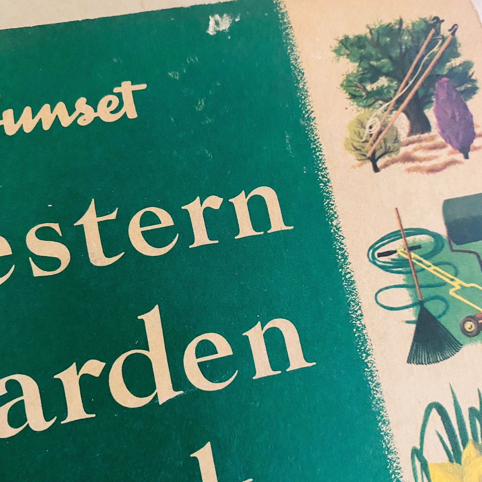 Sunset Western Garden Book by the Editorial Staff of Lane Publishing Co. 1954