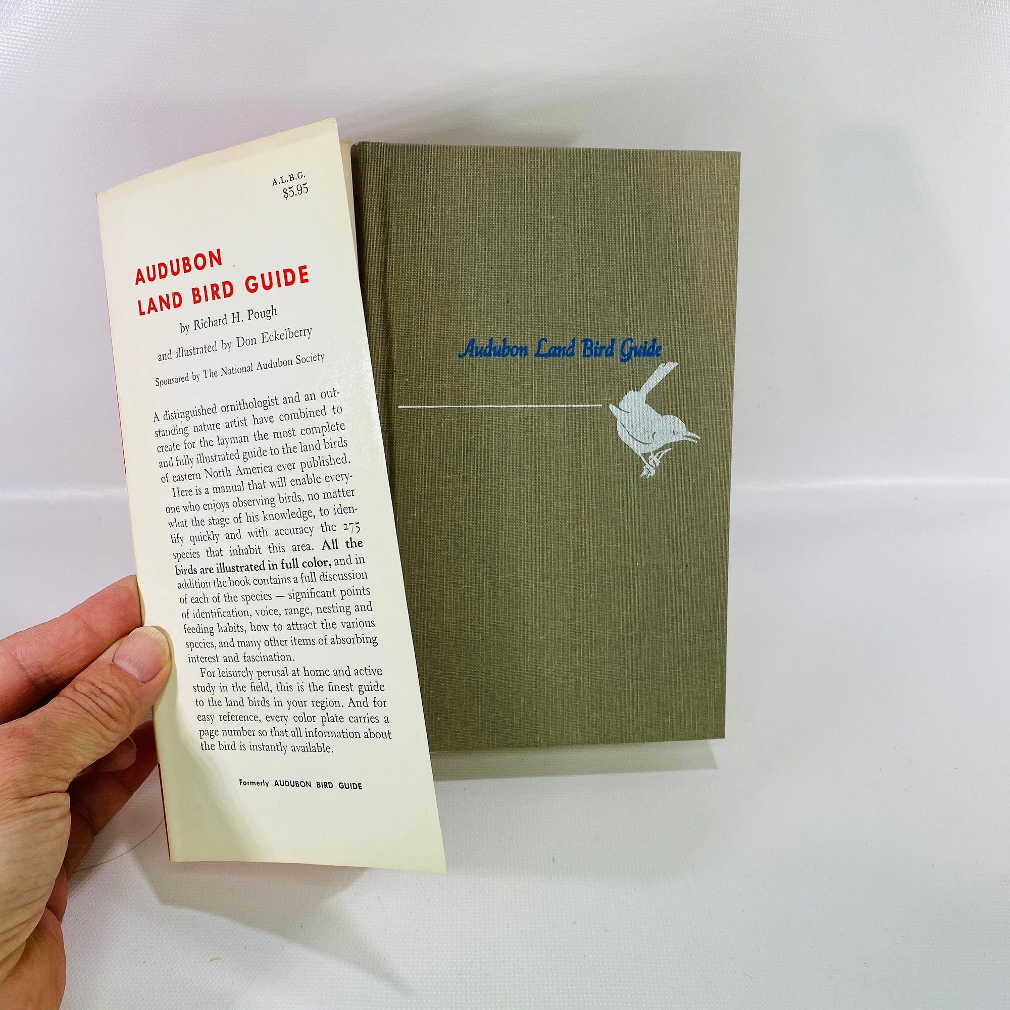 Audubon Land Bird Guide Birds of Eastern & Central North America by Richard Pough 1949