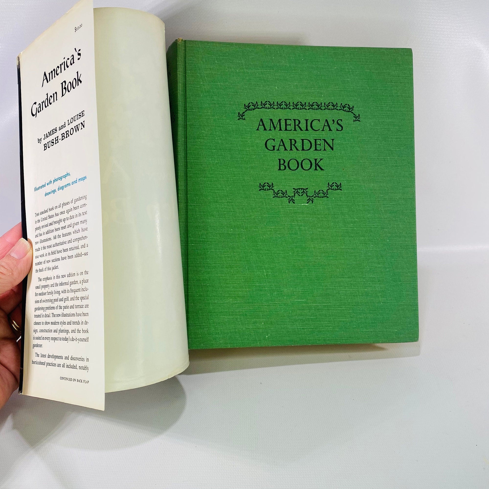 America's Garden Book by James & Louise Bush-Brown 1965 Charles Scribners Son's