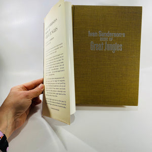 Ivan Sanderson's Book of Great Jungles 1965 Published By Julian Messner