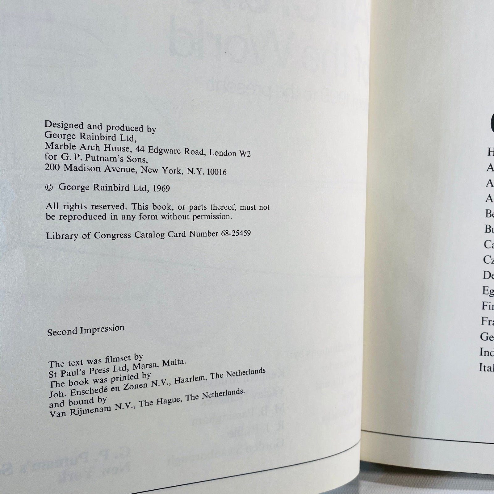 Combat Aircraft of the World from 1909 to Present by John W.R. Taylor 1969 Vintage Book