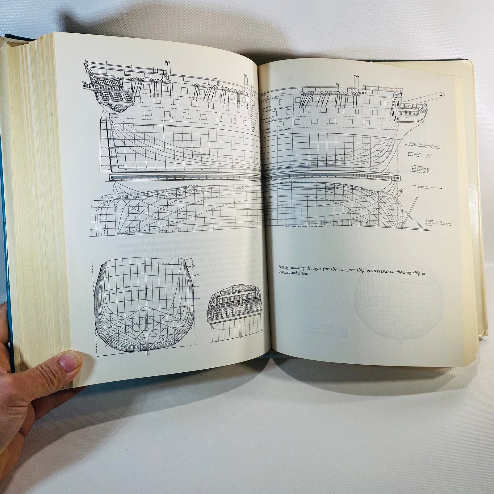 The American Sailing Navy by Howard Chapelle 1949 Vintage Book