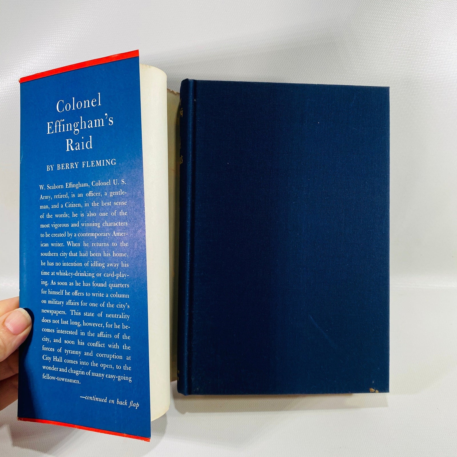 Colonel Effingham's Raid by Berry Fleming  1943 Vintage Book