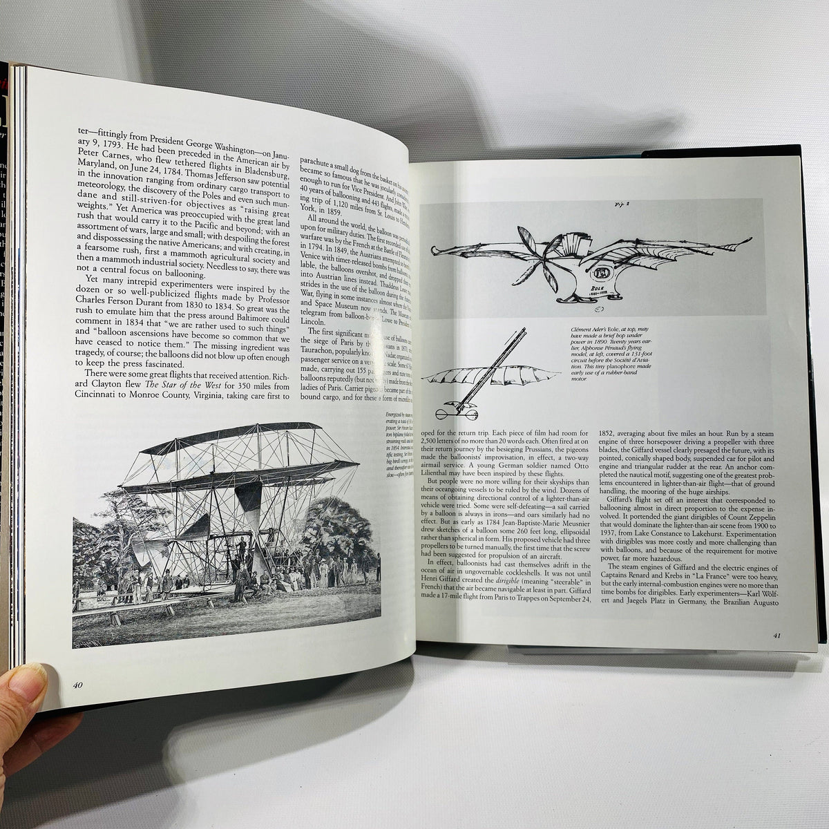 The Smithsonian Book of Flight by Walter j. Boyne 1987 Vintage Book