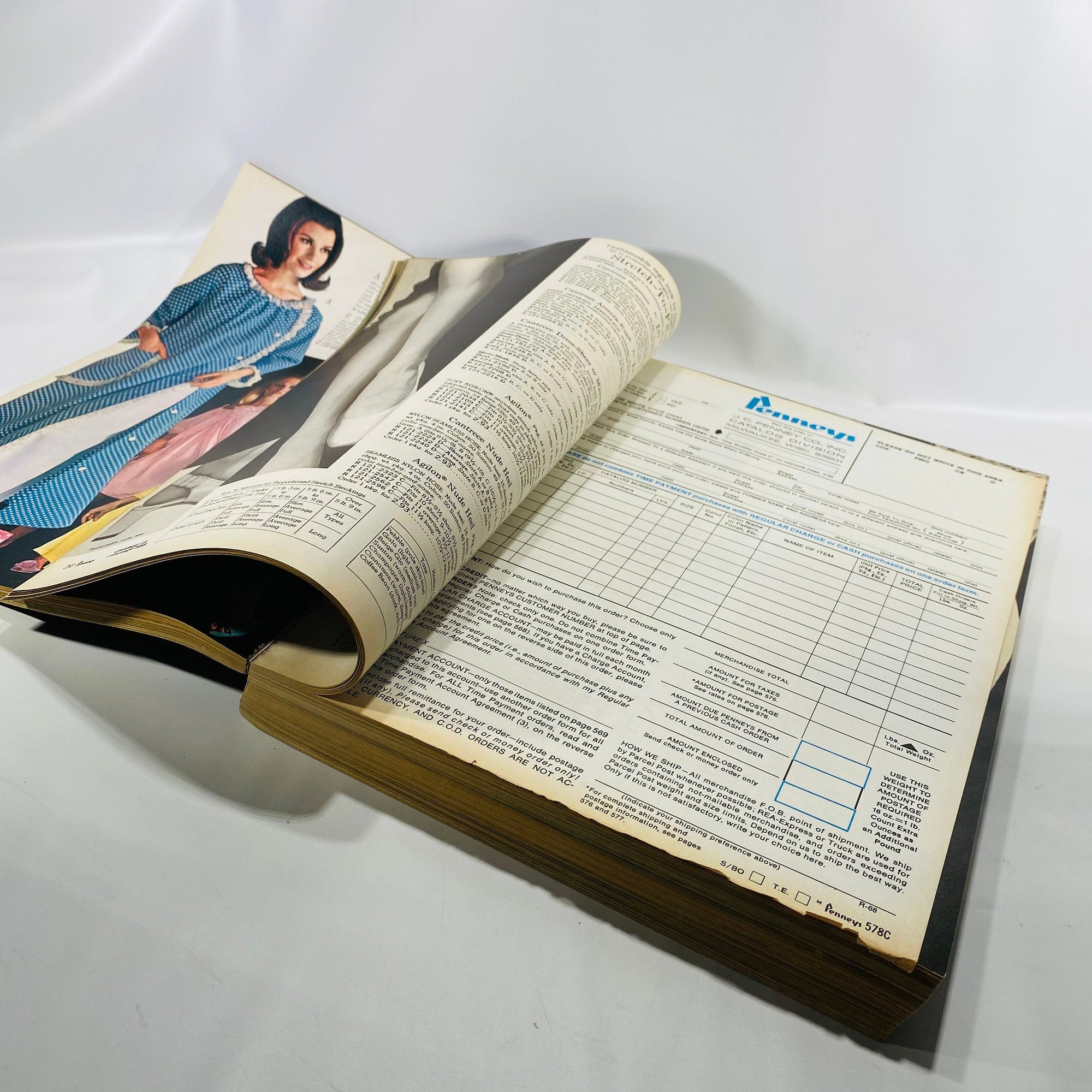 Penneys Catalogue Fall & Winter 1968 Vnt Advertising Mid Mod Clothes