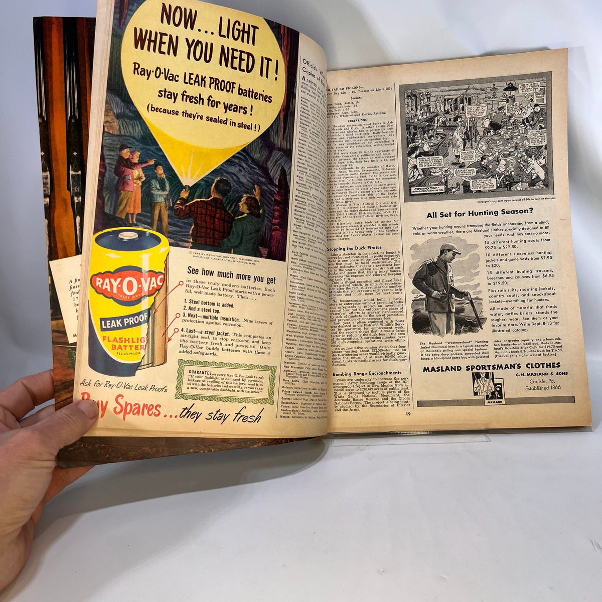 Sports AFeild October 1948 Vol. 120 No.4 Vintage Magazine