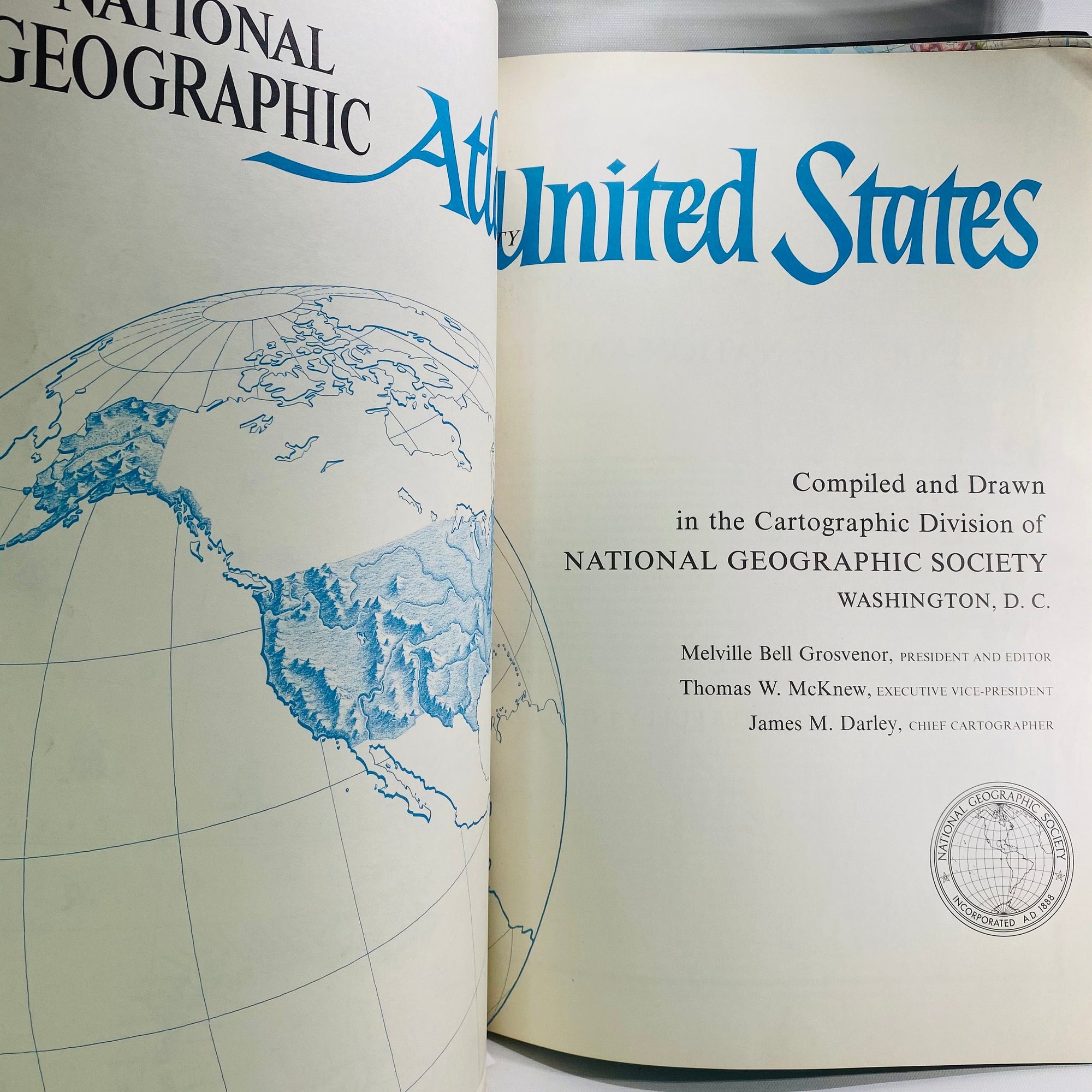 National Geographic Atlas of the Fifty United States 1960