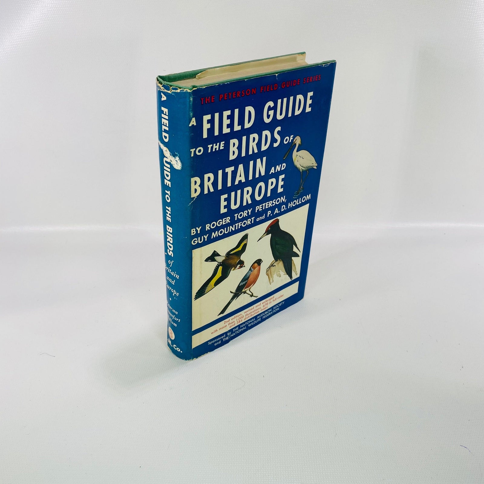 A Field Guide to the Birds of Britain and Europe By Roger Peterson 1967 Vintage Book