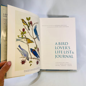 A Bird Lovers Life List & Journal with illustrations by John James Audubon 1992 Bullfinch Press Book Vintage Book