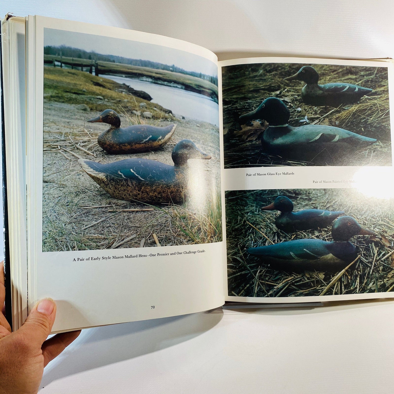 Factory Decoys of Mason Stevens Dodge & Peterson by John Delph 1980 Vintage Book