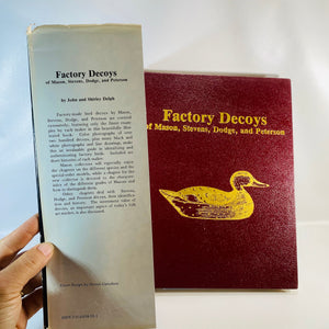 Factory Decoys of Mason Stevens Dodge & Peterson by John Delph 1980 Vintage Book