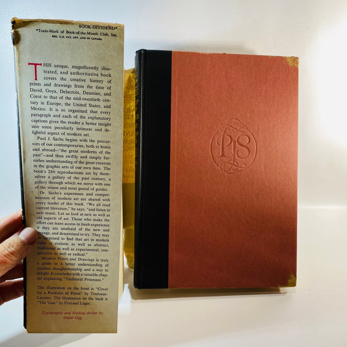 Modern Prints & Drawings selected by Paul J. Sachs 1954 First Edition