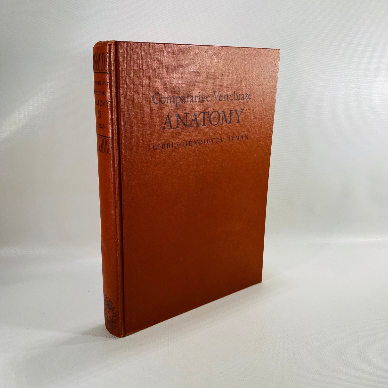 Comparative Vertebrate Anatomy by Libbie Hyman 1956 Vintage Book