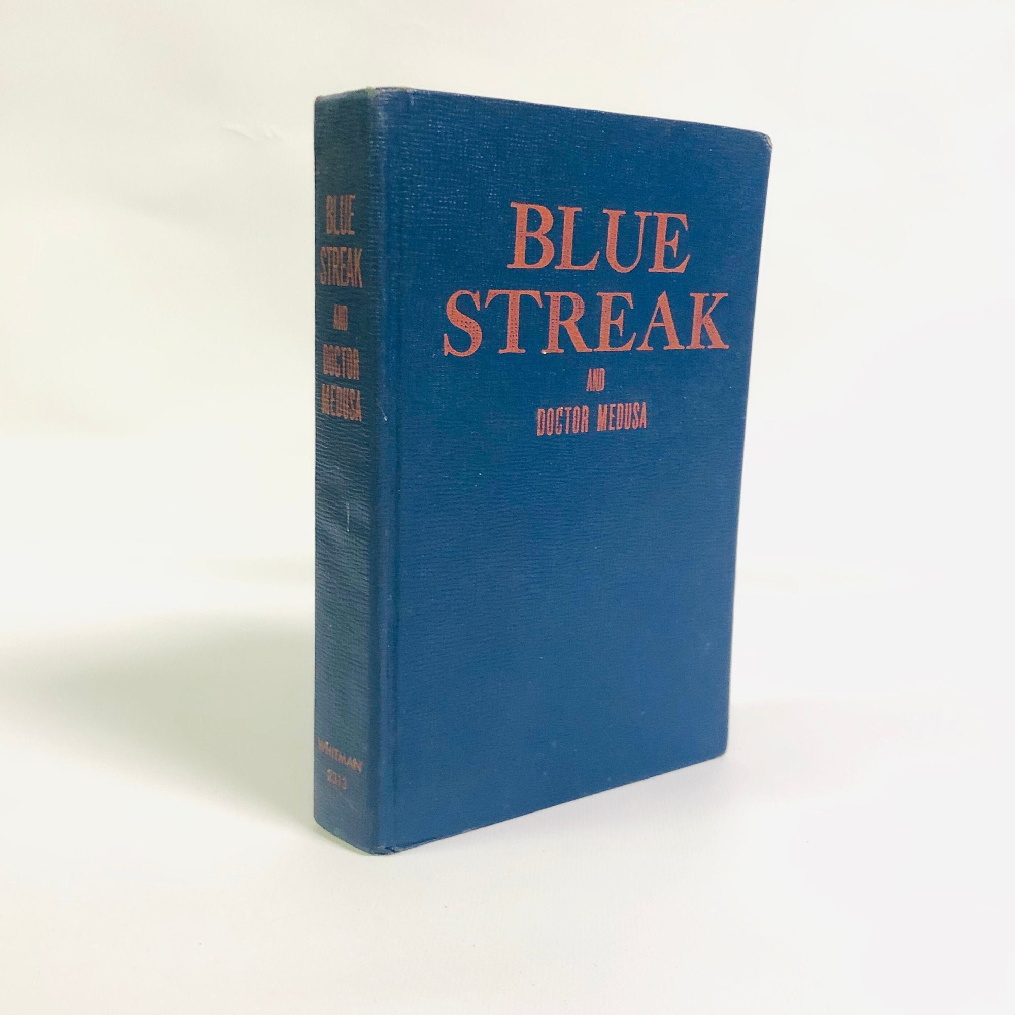 Blue Streak and Doctor Medusa by Art Elder 1946 A First Edition Action Book Vintage Book