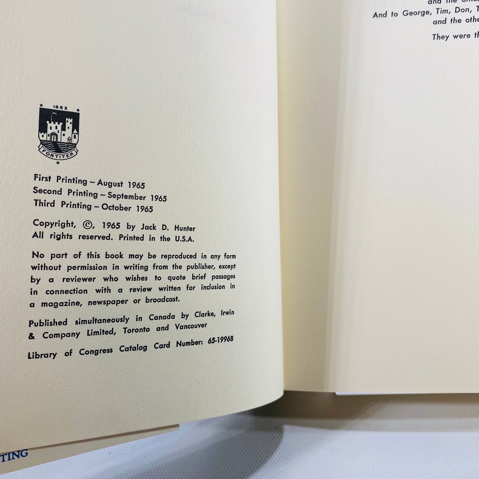 The Expendable Spy by Jack D. Hunter 1965 Vintage Book