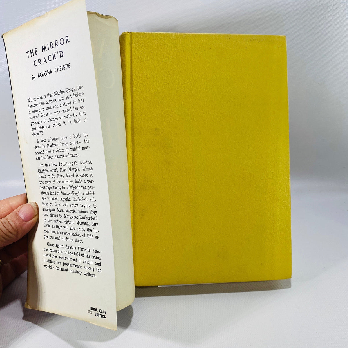 The Mirror Crack'd by Agatha Christie 1962 Vintage Book